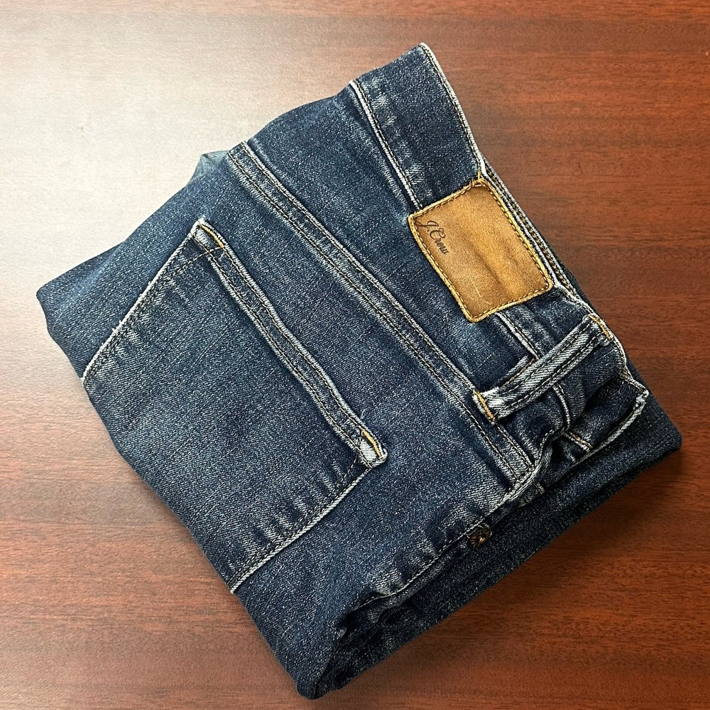 J. Crew Skinny Jeans Lookout High Rise Womens Size 30 Medium Wash Streetwear